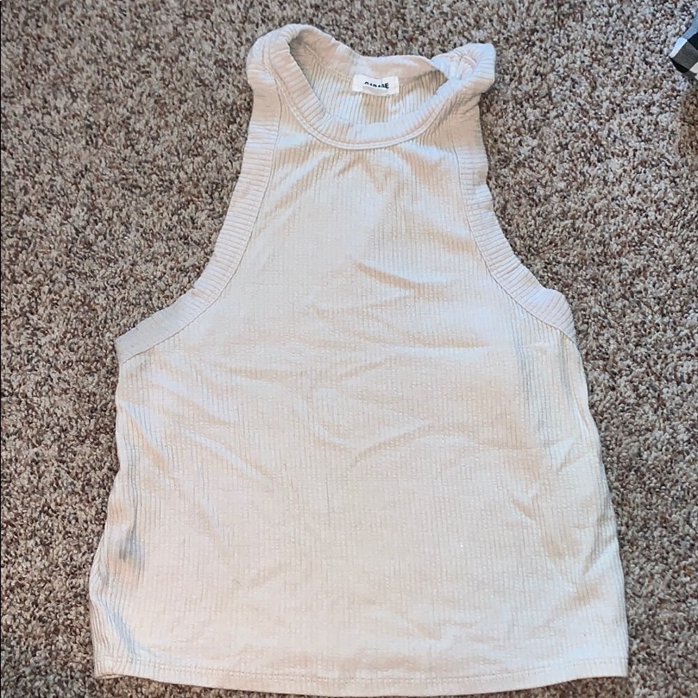 SIZE M GARAGE HALTER TOP